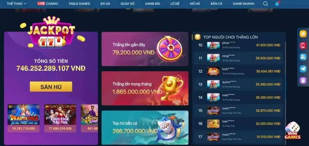 Các cột mốc phát triển của 76win