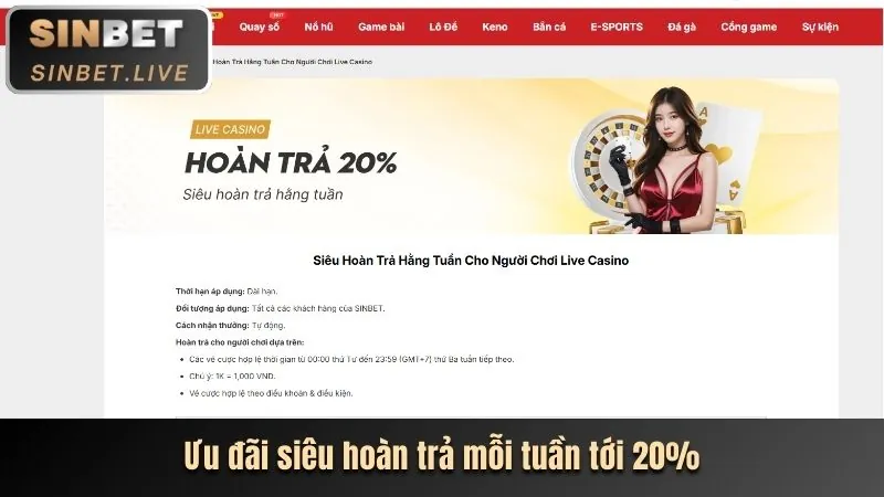 Hoàn trả cao 76win